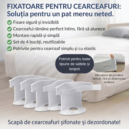 Fixatoare cearceaf