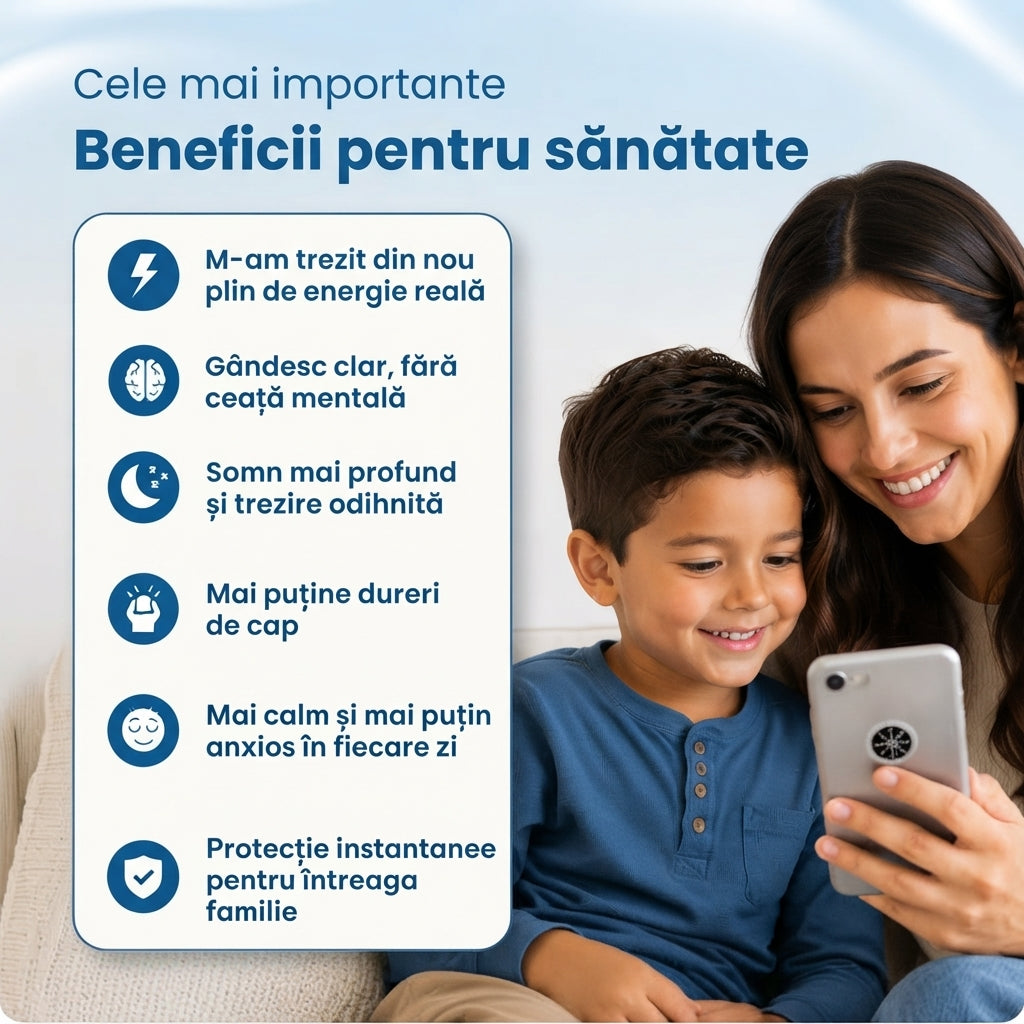Protectie EMF- stickere antiradiatii